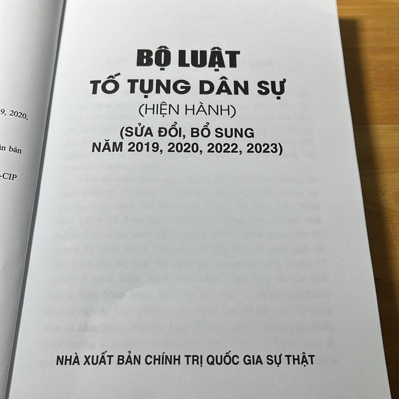 Bộ luật Tố tụng dân sự 2015 sửa đổi 547965