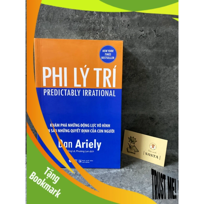 (TẶNG BOOKMARK) Phi lý trí- Dan Ariely (sách mới 98%) Sách kỹ năng RBK0302 950594