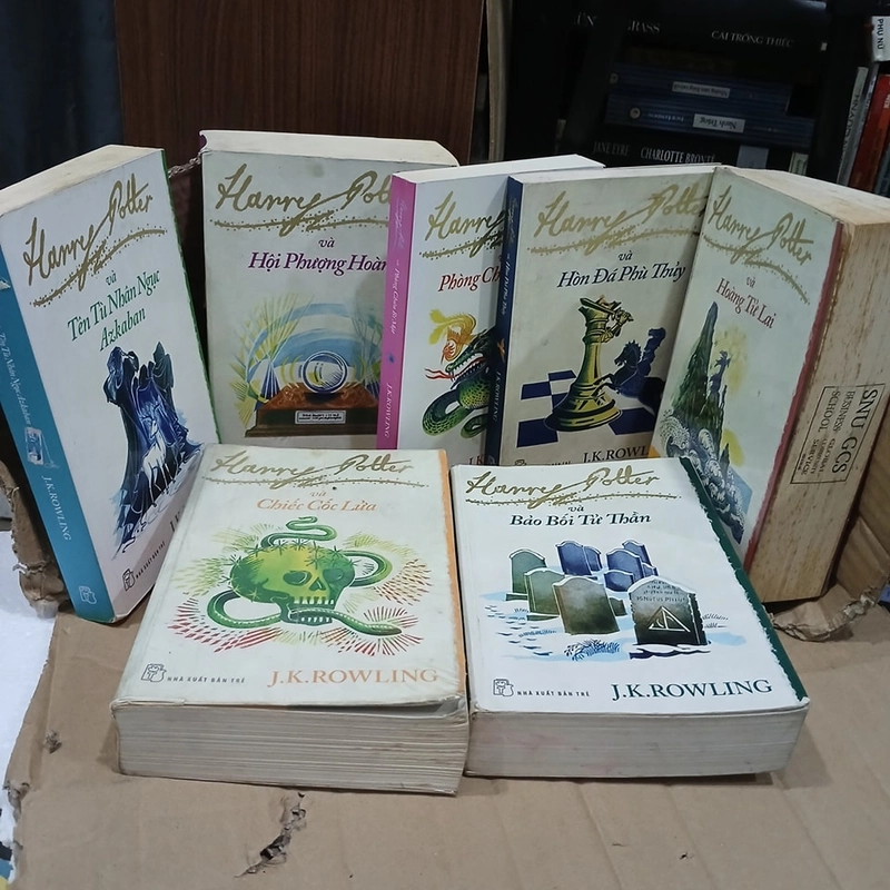 Harry Potter bìa trắng (7 cuốn) - J.K.Rowling 444865