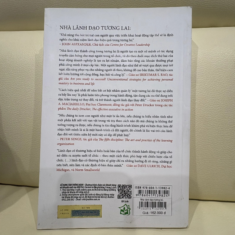 Nhà lãnh đạo tương lại - Mới 99% - Giảm 35% 368558