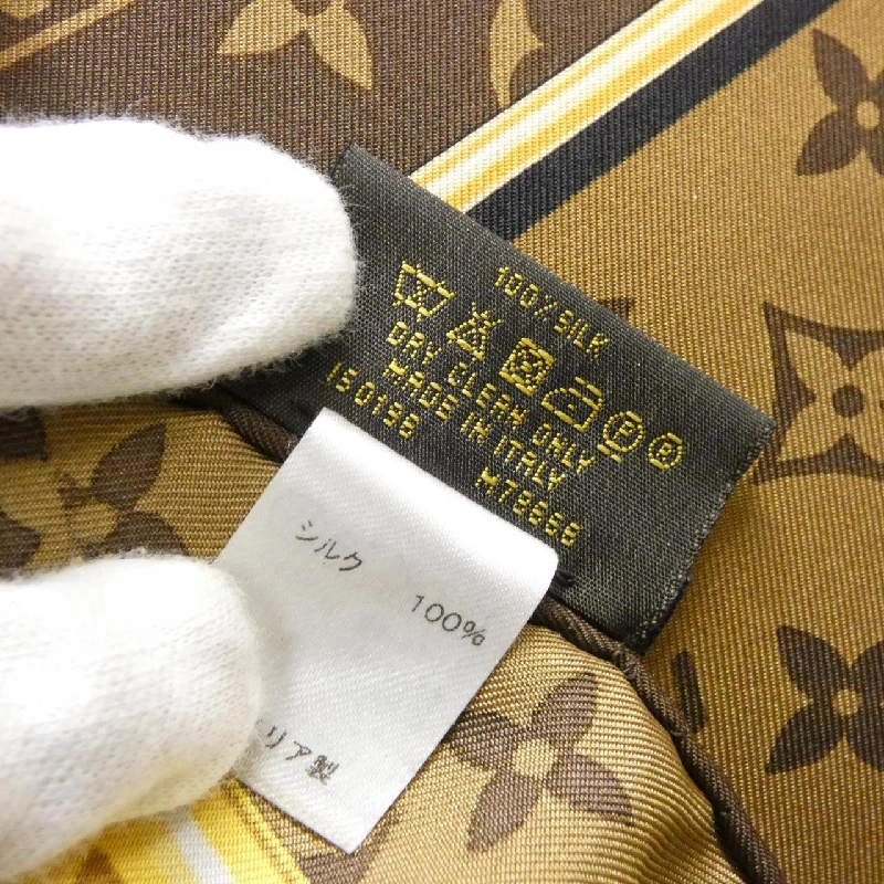 Louis Vuitton Monogram Carré Monogram Confidential M78666 Khăn - Hàng hiệu Chính hãng 807295