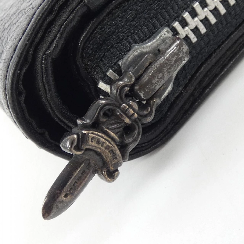 Ví CHROME HEARTS SQ ZIP BILL 2246 304 4300 0900 - Hàng hiệu Chính hãng 905475