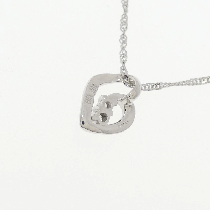 K18WG Dây chuyền kim cương 0.02CT - Hàng hiệu Authentic 857612