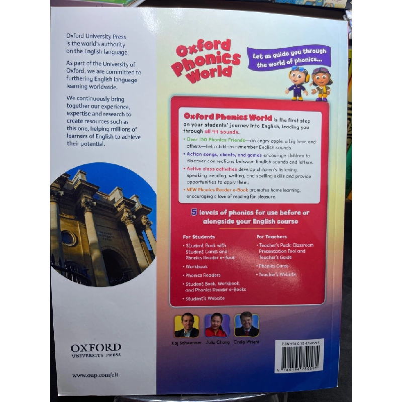 Oxford phonics world 5 letter combinations mới 90% Oxford HPB2505 SÁCH HỌC NGOẠI NGỮ 459529