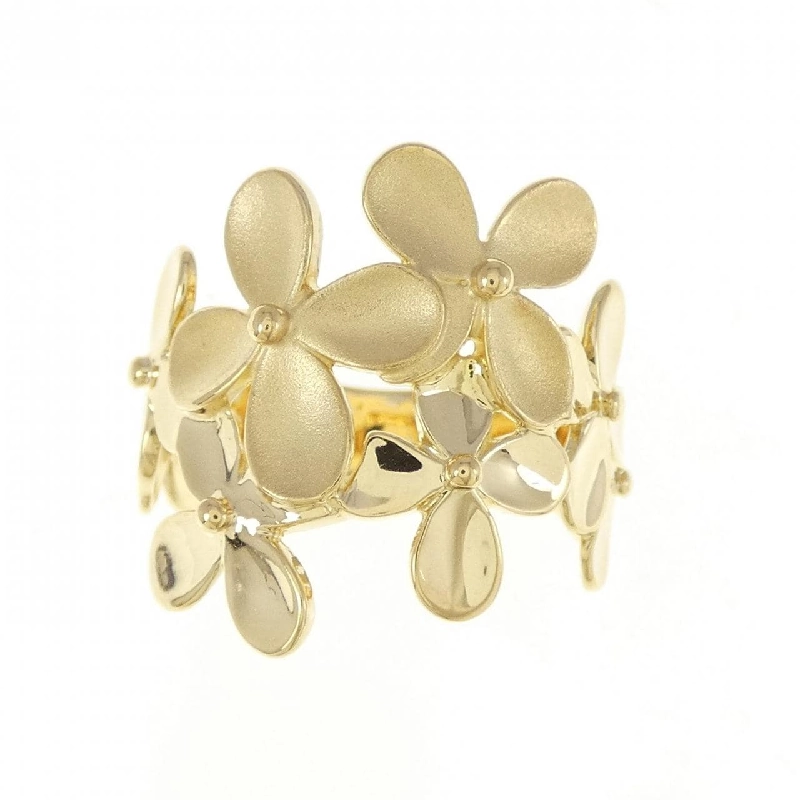 Nhẫn hoa K18YG 666917