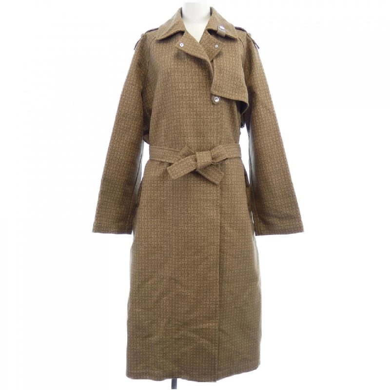 Áo khoác trench MOSAIQUE HERMES 629307