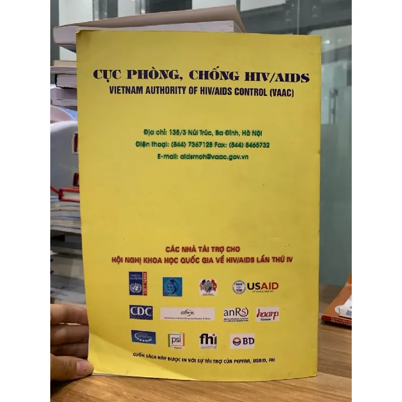 các công trình về nghiên cứu khoa học về HVL/AIDS 2006-2010 716708