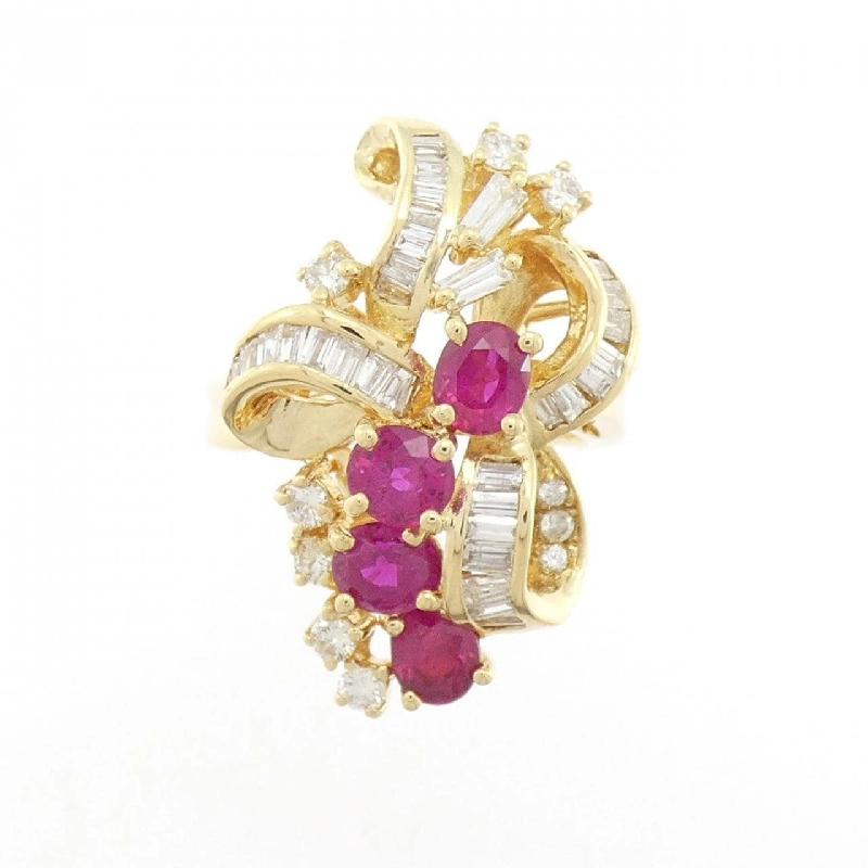 Nhẫn Ruby K18YG 2.02CT - Hàng hiệu Chính hãng 850574