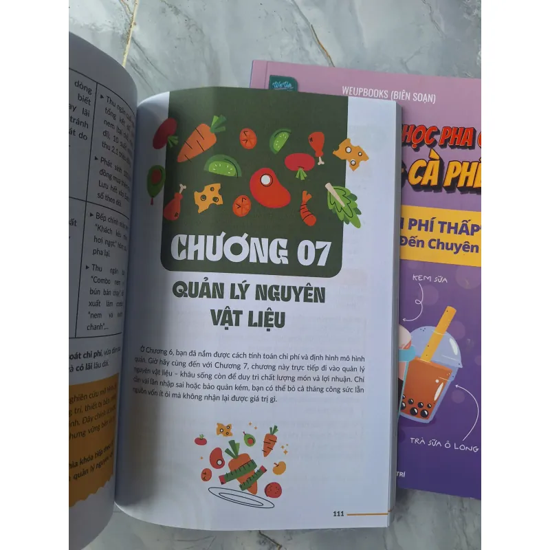 Combo 2 sách Công thức nấu ăn để tự mở nhà hàng, Hướng dẫn pha chế Trà sữa & Cà phê 606033