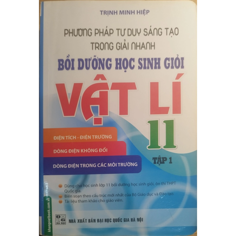 Bồi dưỡng HSG Vật lý 11 (Trịnh Minh Hiệp) 536273