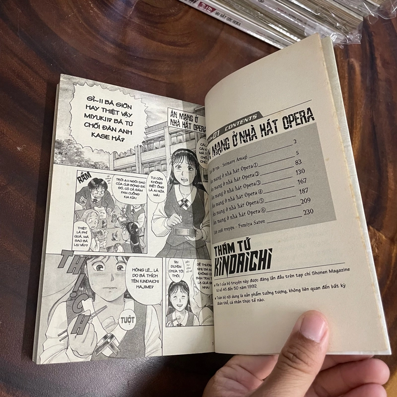 [Truyện Tranh Sưu Tầm] - II Trọn Bộ: Thám Tử KINDAICHI (Bản đọc ngược - Full 34 tập) 444305