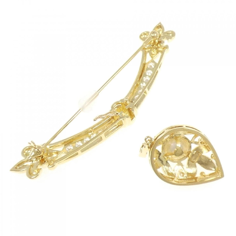 Brooch ngọc trai Akoya Mikimoto 7.5mm 666614