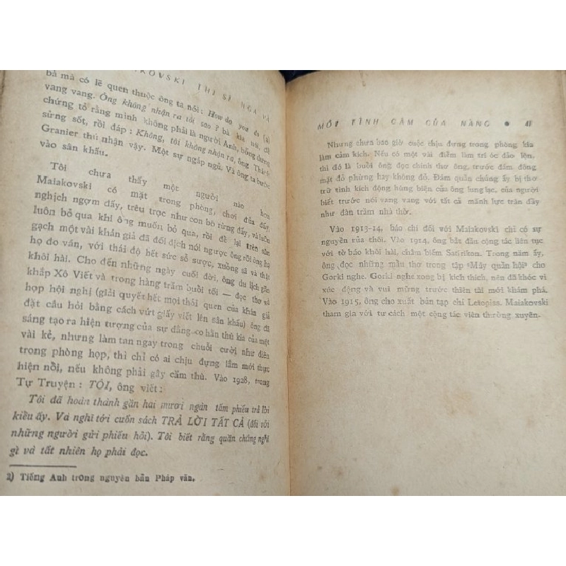 Maiakovski thi sĩ nga hay là mối tình câm của nàng Elsa Triolet - Thế Phong dịch 452713