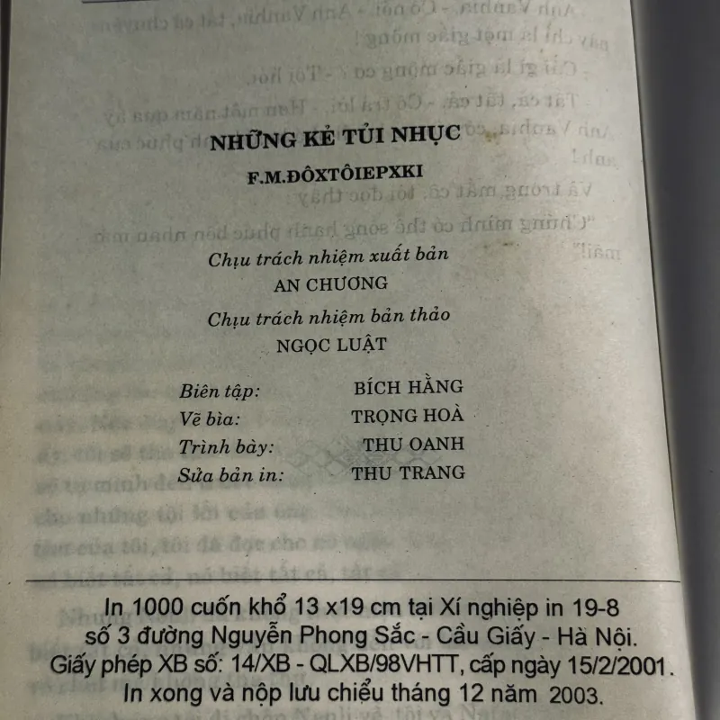 Những kẻ tủi nhục 932540