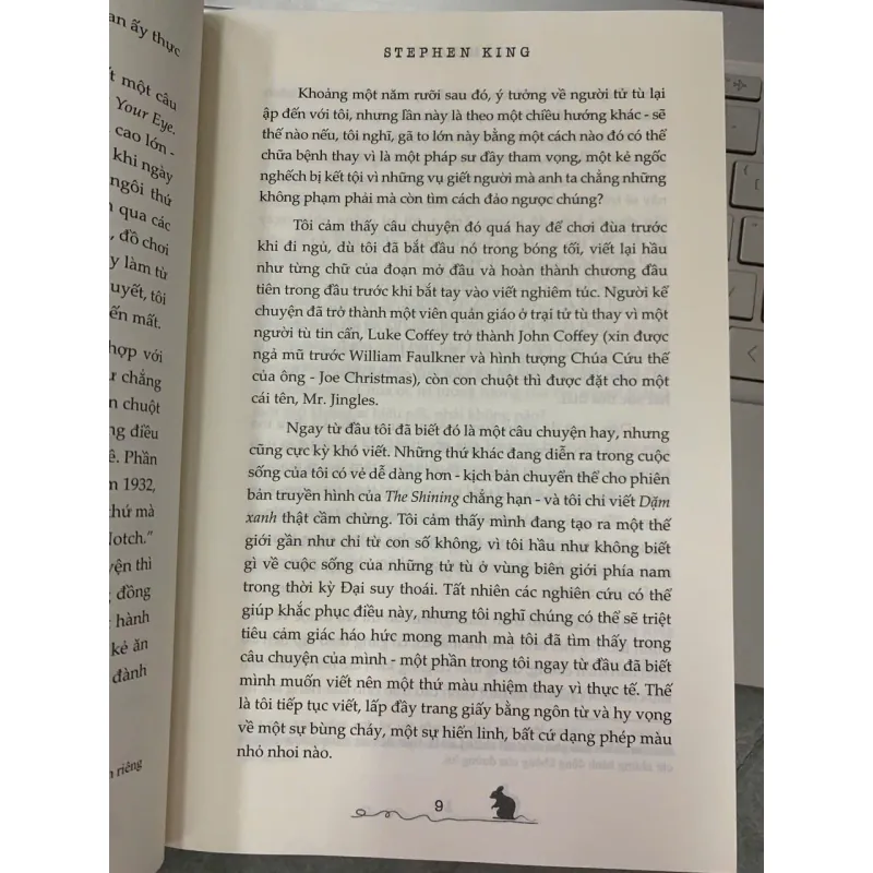 DẶM XANH - STEPHEN KING 740706