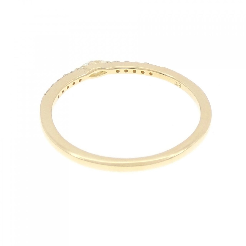 【Sản phẩm mới】Nhẫn kim cương K18YG 0.15CT 669564