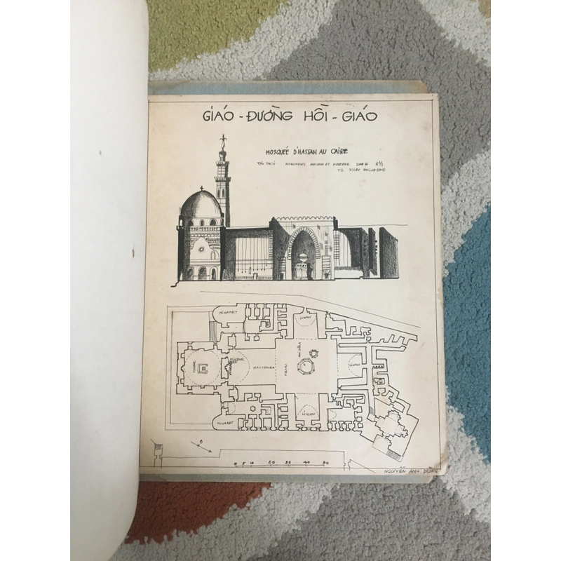 (1970-1971) Tập vẽ tay về Lịch Sử Kiến trúc Tôn Giáo của sinh viên Đại học Kiến Trúc 279447