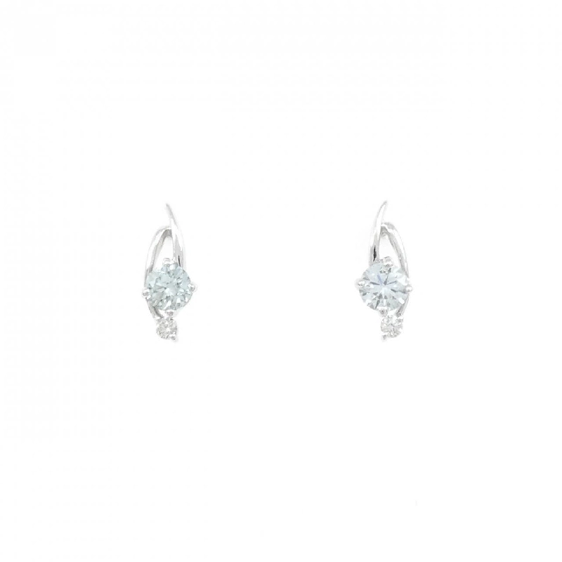 K18WG Bông tai kim cương - Hàng hiệu Authentic 868485