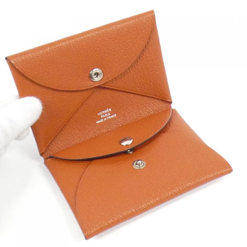 Ví tiền Hermes Calvi Duo 082977CK 620727