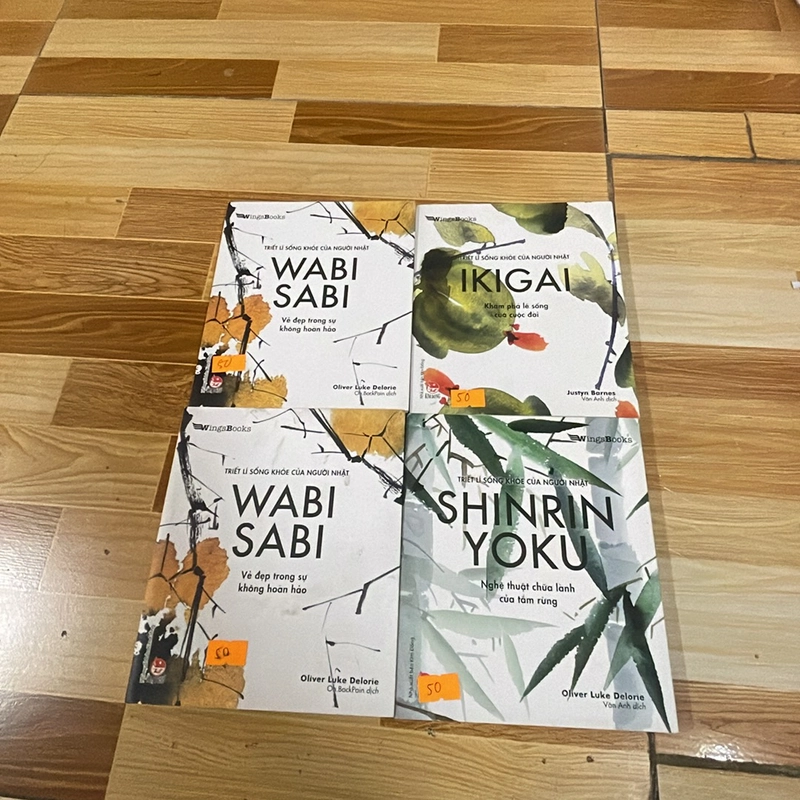 WABSABI triết lí sống khỏe của ngườ Nhật 200k /4cuon  330062