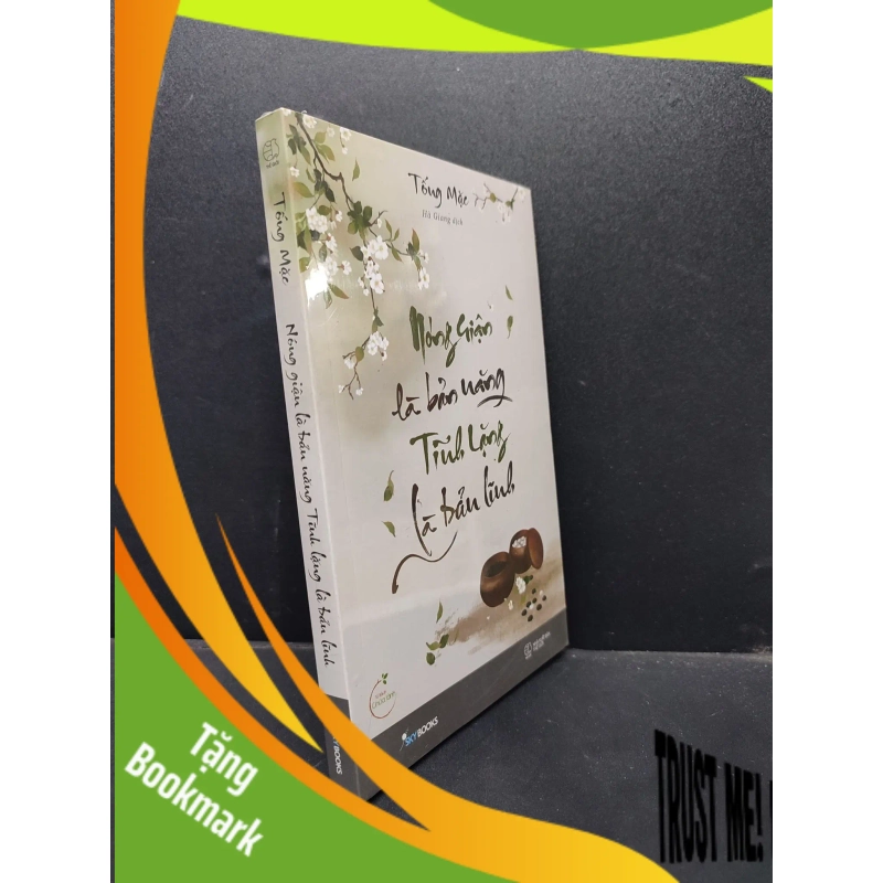(TẶNG BOOKMARK) Nóng Giận Là Bản Năng Tĩnh Lặng Là Bản Lĩnh mới 100% RBK1406 Tống Mặc SÁCH VĂN HỌC 950116