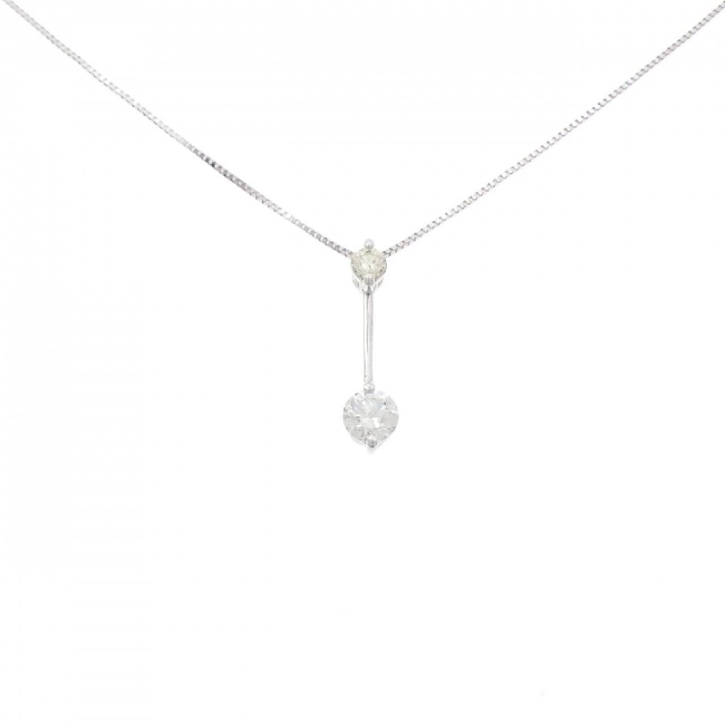 K18WG Dây chuyền kim cương 0.32CT - Hàng hiệu Chính hãng 856667