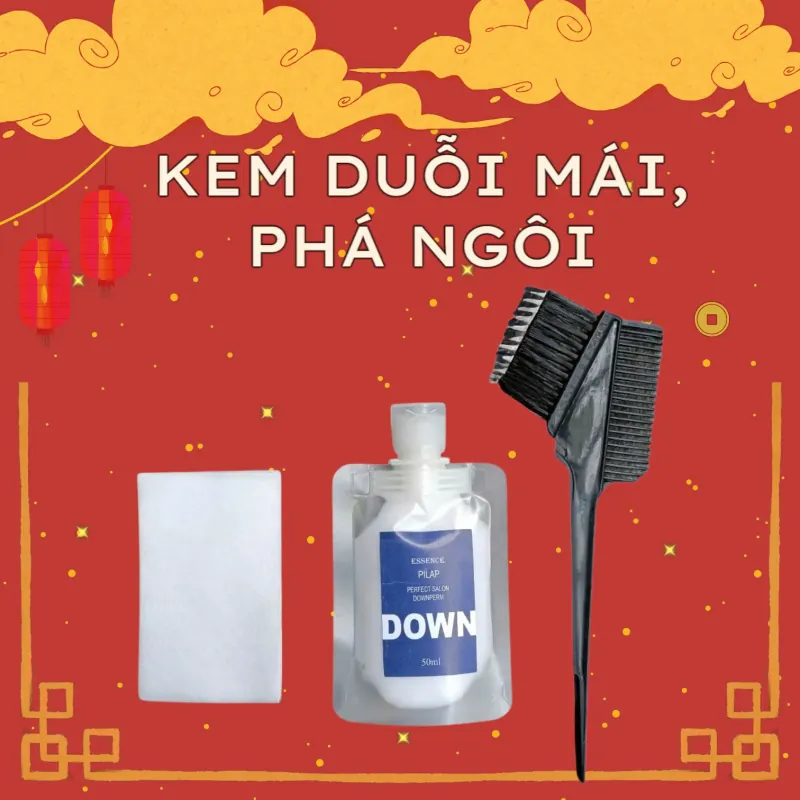 Kem ép tóc mái, phá ngôi, tóc bò liếm và giữ nếp (The Hair Lab) -50ml tặng giấy,lược 756317