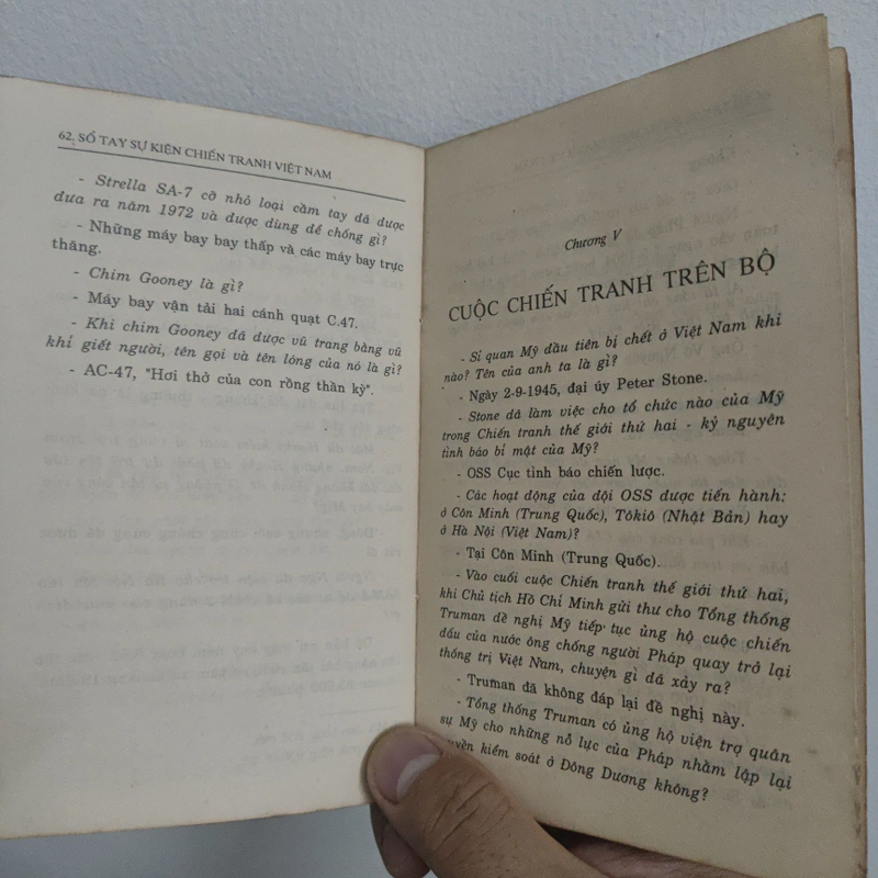 Sổ Tay Sự Kiện Chiến Tranh Việt Nam- Jeff Stein, Marc Leepson 506261