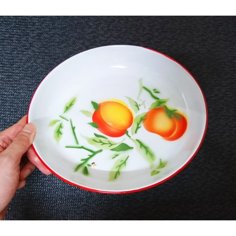 Khay sắt Tráng men xưa thập niên 80 463129
