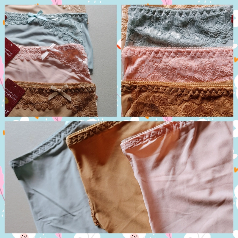 Quần lót su viền ren free size 50-60kg, hàng sản xuất tại Việt Nam 445450