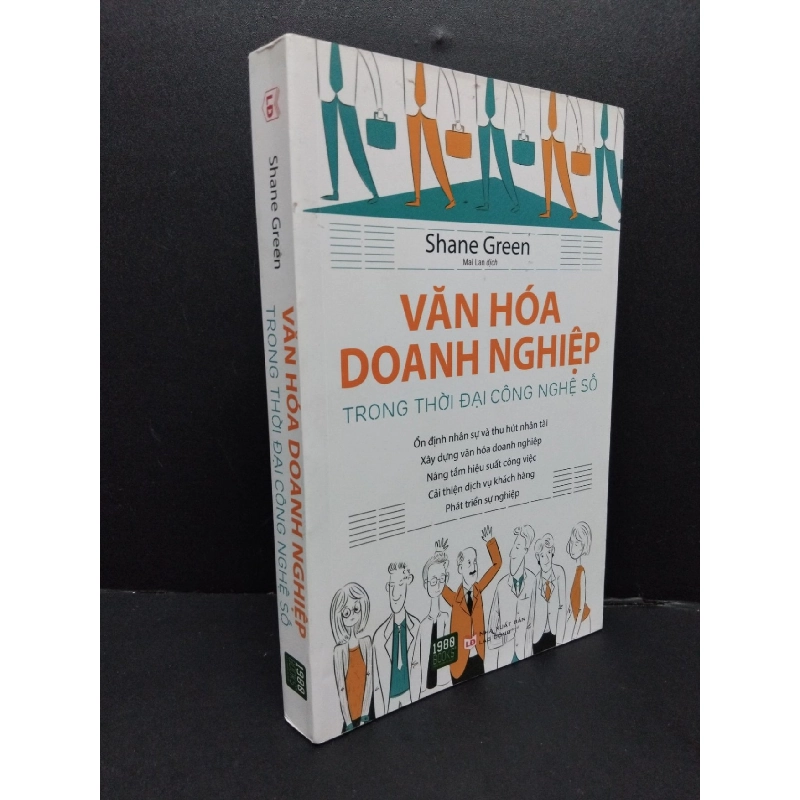 Văn hoá doanh nghiệp trong thời đại công nghệ số mới 90% bẩn nhẹ 2018 HCM1008 Shane Green MARKETING KINH DOANH 923180