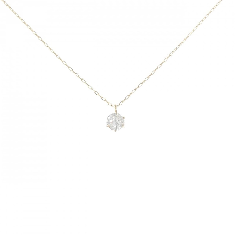 K18YG Solitaire Dây chuyền kim cương 0.15CT - Hàng hiệu Chính hãng 862467