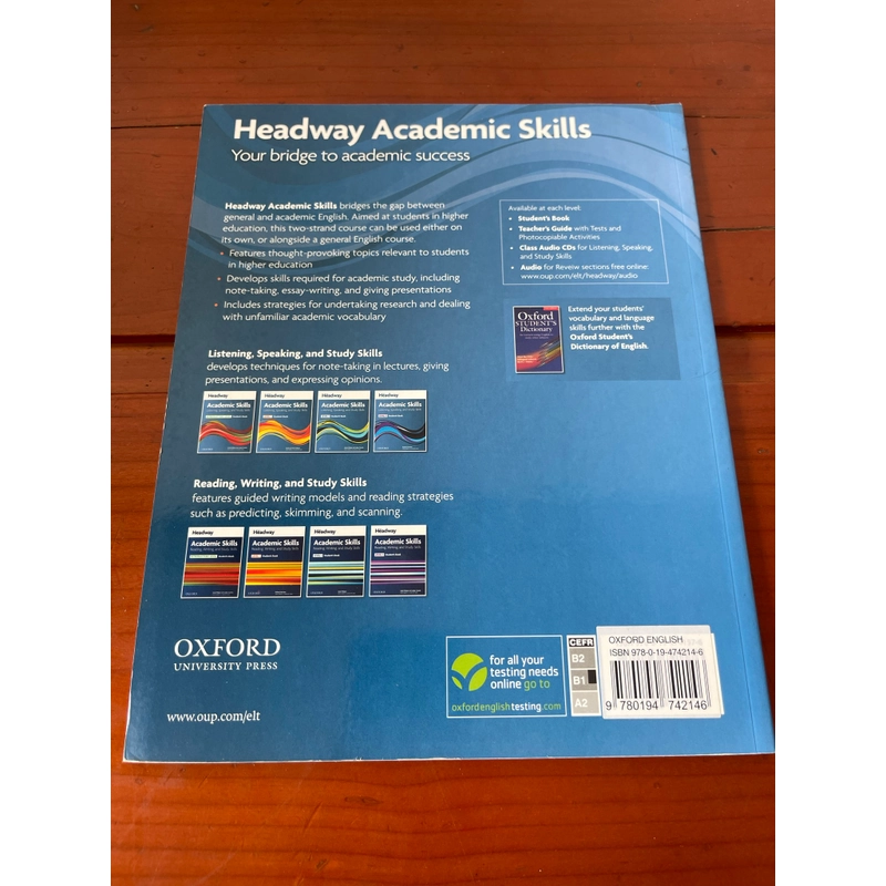 HỌC TIẾNG ANH Headway Academic skills level 2 student’s book 539339