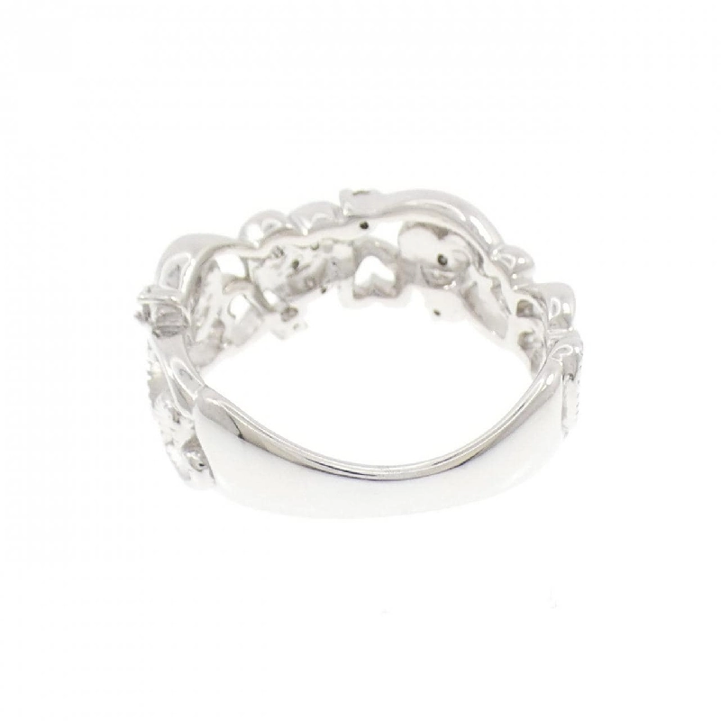 Nhẫn kim cương hình trái tim K18WG 0.08CT - Hàng hiệu Authentic 850504