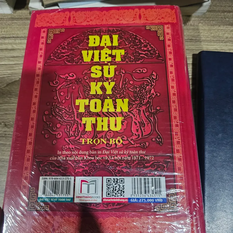Đại việt sử ký toàn thư (bìa cứng,  mới 100%)
190k (bìa 275k) 996768