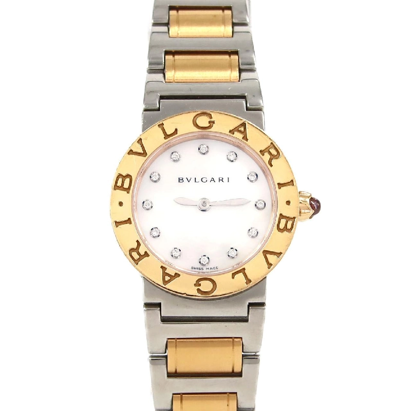 Bulgari Bulgari Bulgari PG kết hợp - 12P BBLP26SG/BBL26WSPG/12 SSxPG Quartz - Hàng hiệu Chính hãng 873557