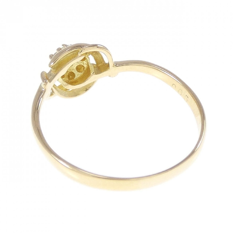 Nhẫn kim cương K18YG 0.05CT 669208