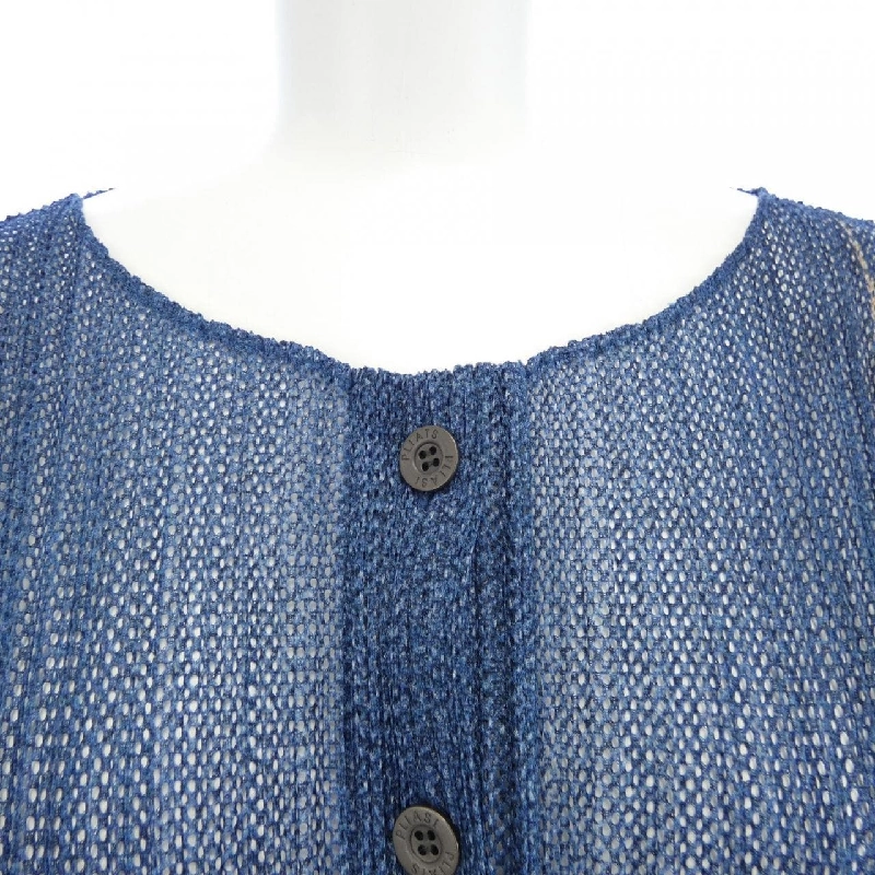 【Mã giảm giá】【Cổ điển】Áo cardigan PLEATS PLEASE 641026