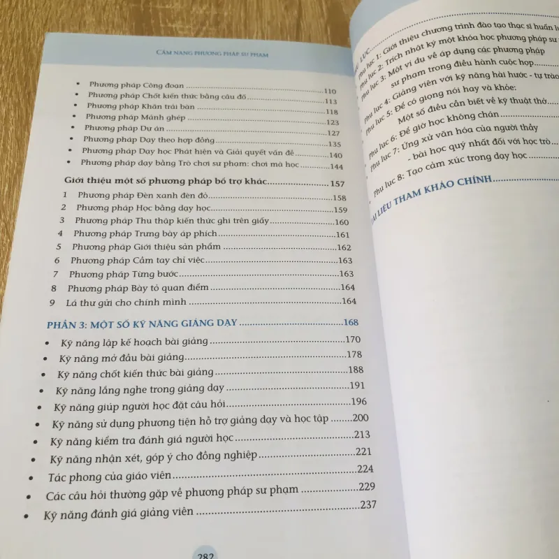 CẨM NANG PHƯƠNG PHÁP SƯ PHẠM 996141