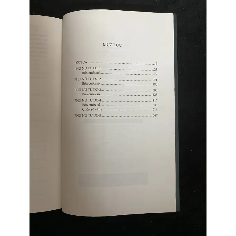 Cuốn Sổ Vàng của nữ văn sĩ Doris Lessing 1030258