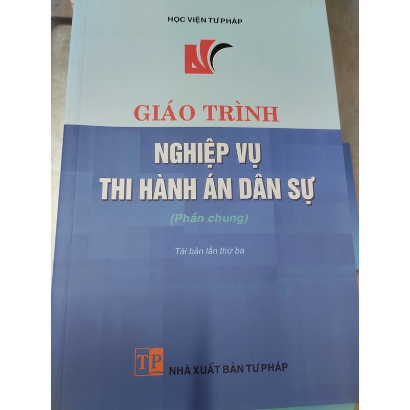 Giáo trình nghiệp vụ thi hành án dân sự 322341