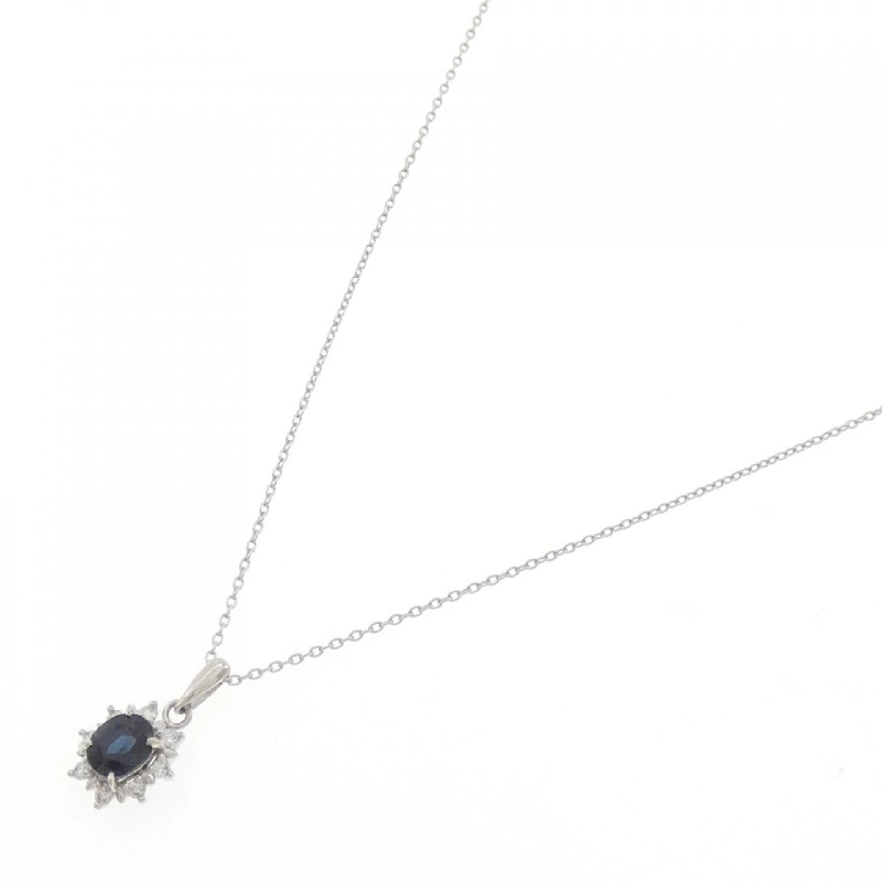 Dây chuyền Sapphire PT900/PT850 0.61CT - Hàng hiệu Chính hãng 857168