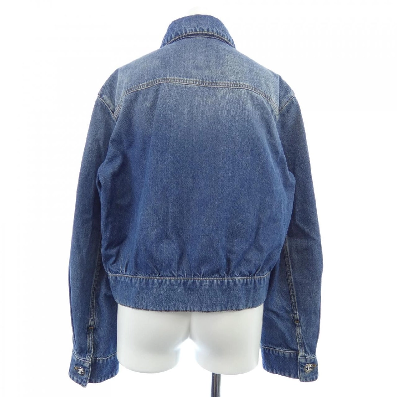 Áo khoác denim CHANEL LOOK12 P76746V68693 633459