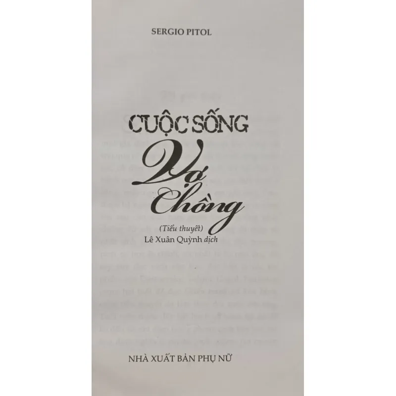 Cuộc sống vợ chồng (Sergio Pitol) 957637