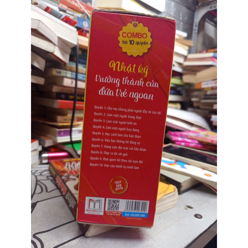 Boxset  Trọn Bộ 10 Cuốn: Nhật Ký Trưởng Thành Của Đứa Trẻ Ngoan 505355