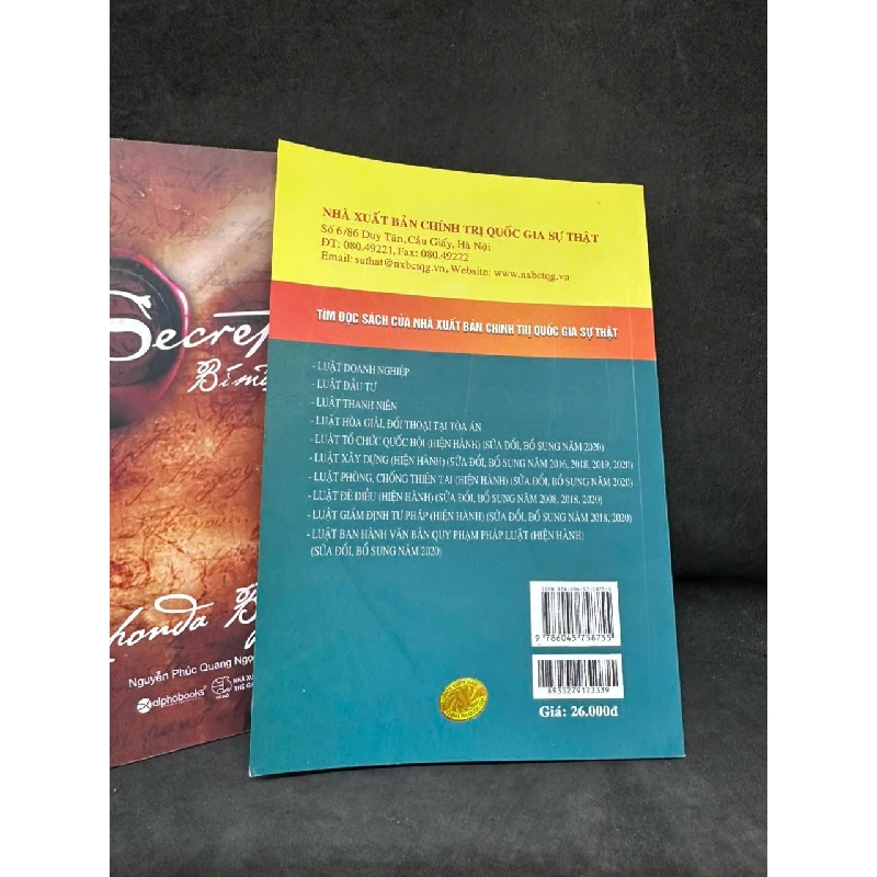 [Phiên Chợ Sách Cũ] Luật Đầu Tư Theo Phương Thức Đối Tác Công Tư, 2020 - H1108 SBM 925265