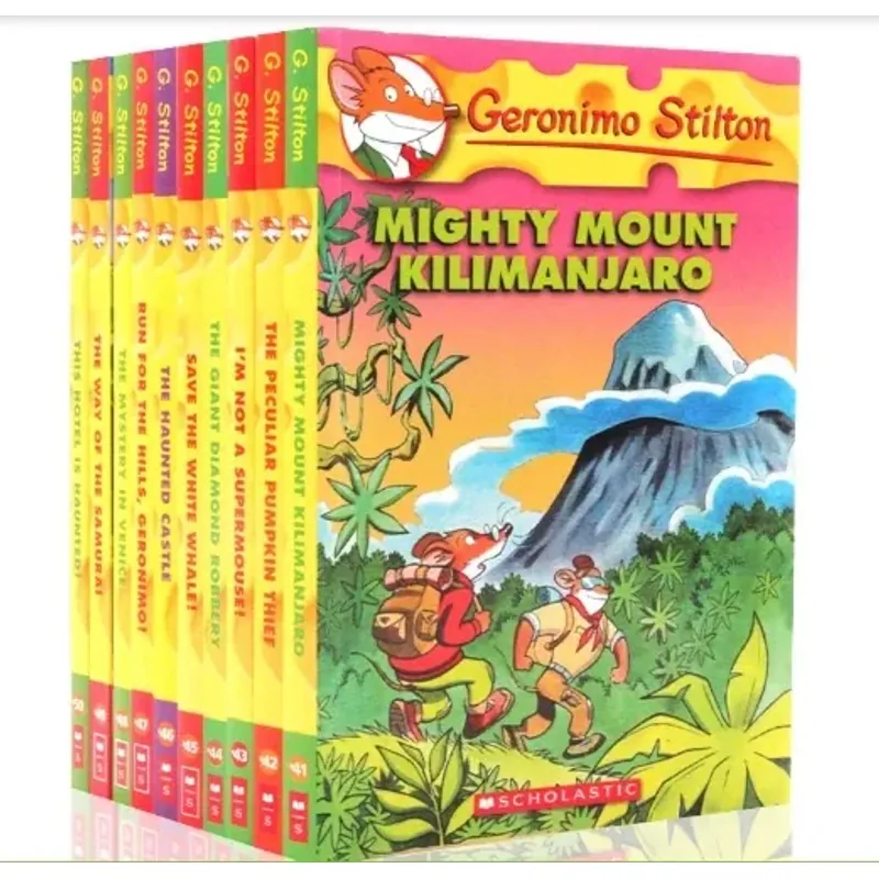 Bộ truyện Geronimo Stilton (combo 10 tập) 565579