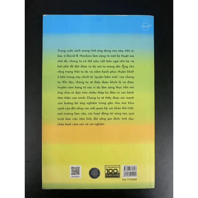 (Sách cũ) Letting Go - Lộ trình đi đến sự buông bỏ - David R. Hawkins, M.D., PH.D. 957311