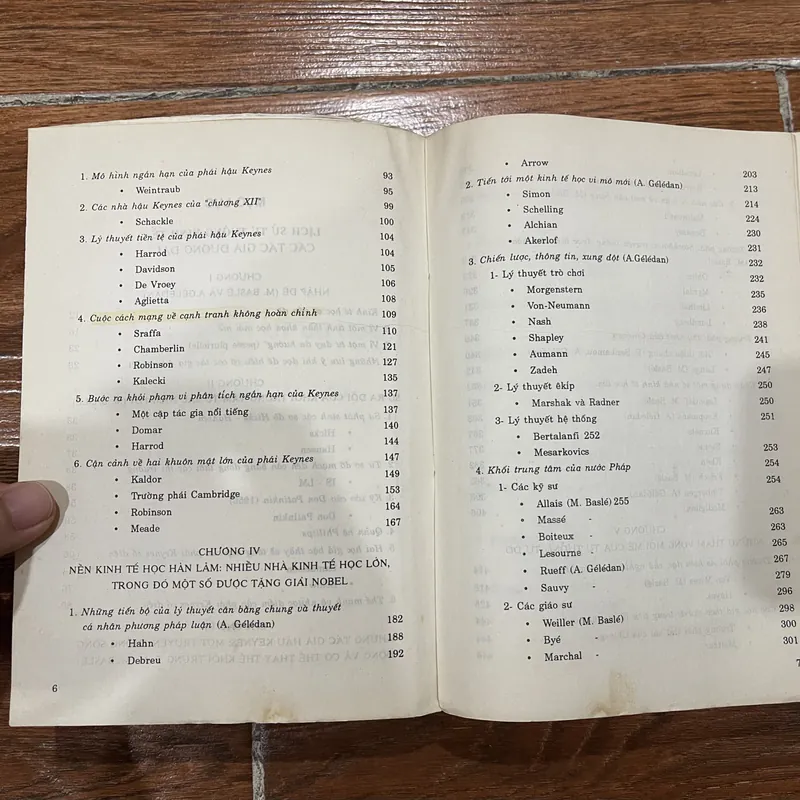 LỊCH SỬ TƯ TƯỞNG KINH TẾ bộ 2 tập -  Giáo Sư A. GÉLÉDAN chủ biên (6) 703720