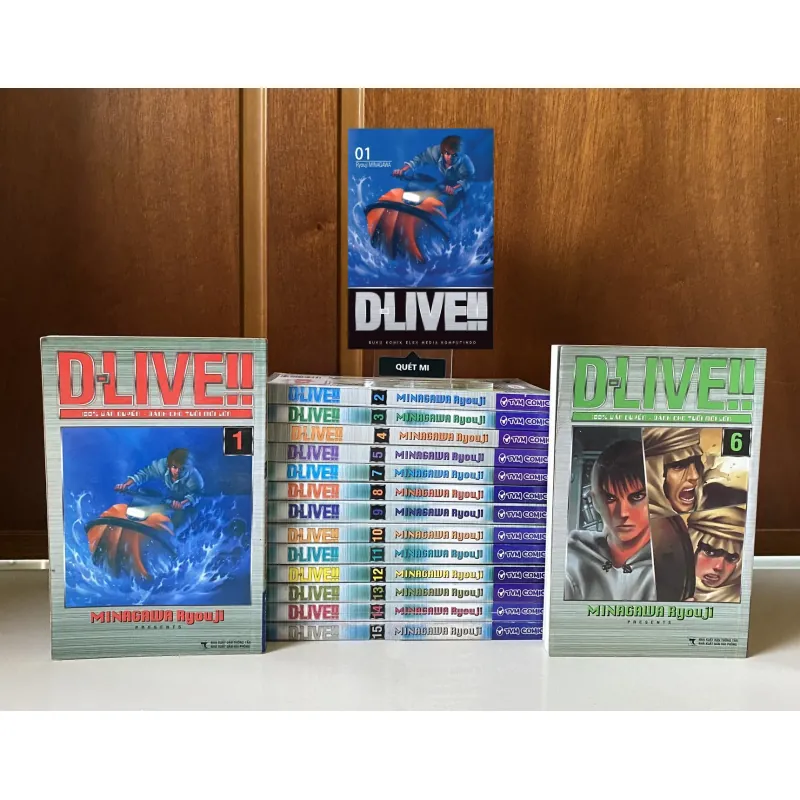 [Truyện Tranh Manga] D-Live (10 cuốn từ Tập 1-15, thiếu Tập 2,8,11,12,13 - Minagawa Ryouj) 799533